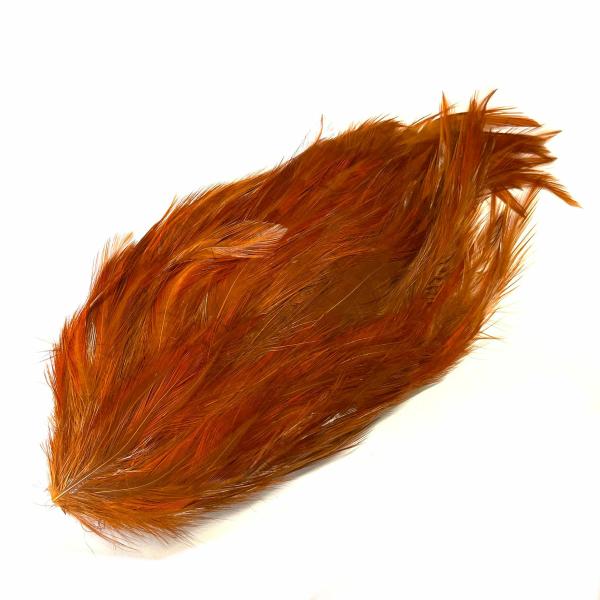 Coque Hackle Feather Pad – Golden Tan  |   Feather Pads