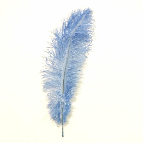 Ostrich Blondine Feather 25-40Cm – Light Blue  |   Ostrich