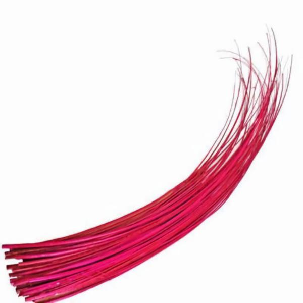 Ostrich Feather Quill Spine Barb – Cerise  |   Barbs