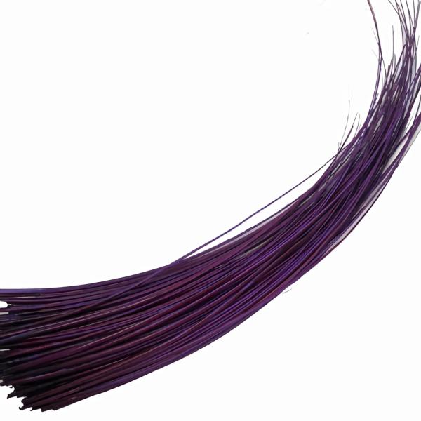 Ostrich Feather Quill Spine Barb – Eggplant  |   Barbs